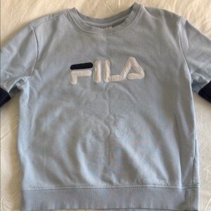 Fila Light Blue Crew Neck Sweater